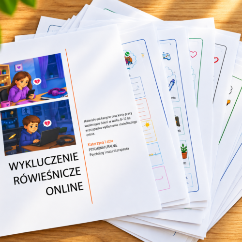 Wykluczenie rówieśnicze online. Karty pracy