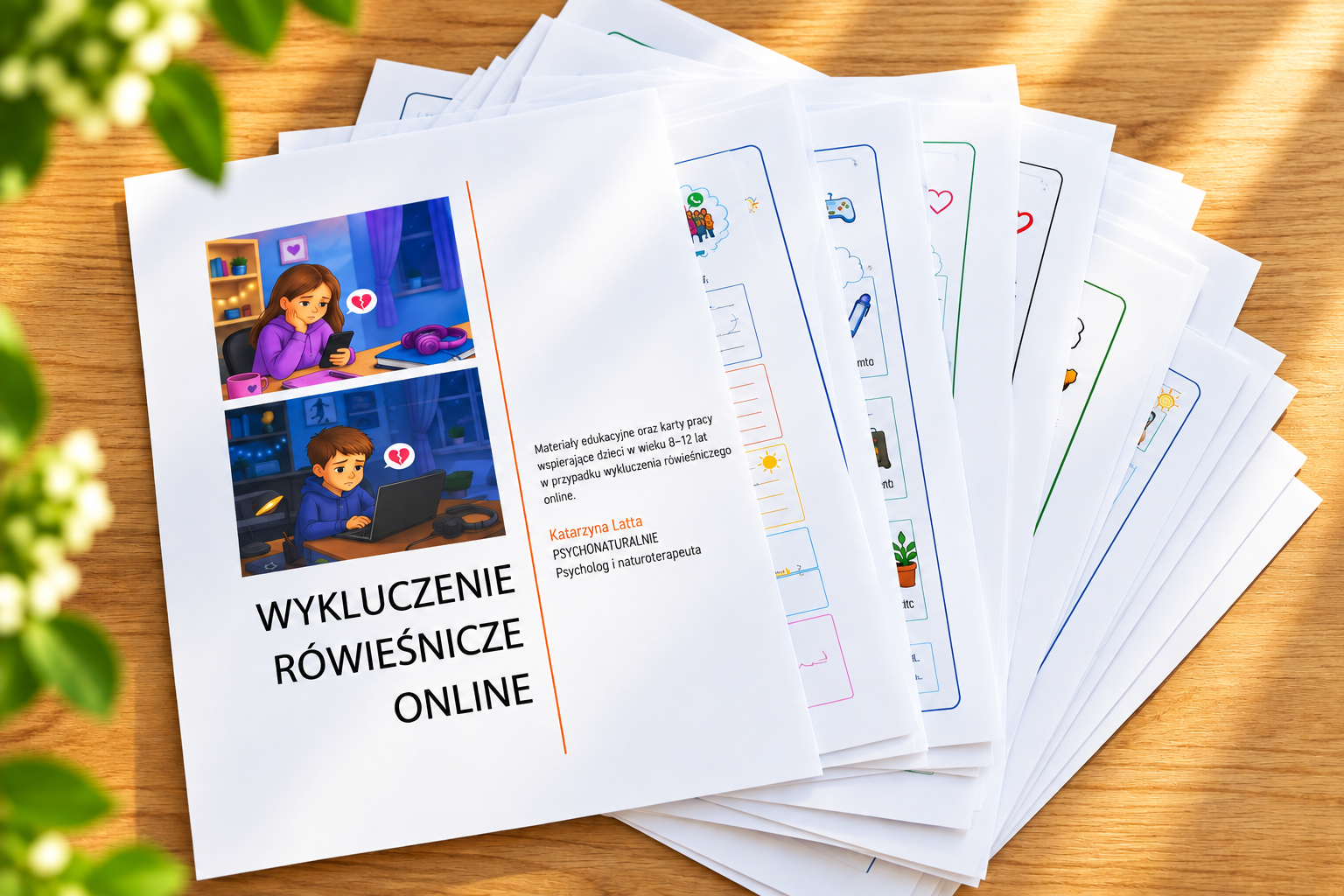 Wykluczenie rówieśnicze online. Karty pracy